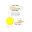 Honbay 8-Piece Wooden Pottery Clay Wax Tool Kit Carving Sculpting Modeling Tool Set