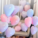 50pcs | 10inch | Heart Shaped Cartoon Latex Color Balloons
