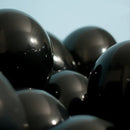 200pcs 5 Inch/12.7cm Pure Black Dumb Light Emulsified Balloon For Party Personality Decoration