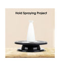 Kootek 11 Inch Rotate Turntable Sculpting Wheel Revolving Cake Turntable Black Painting Turn Table Lightweight Stand