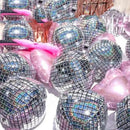 1pc 22 Inches 4D Gradient Color Aluminum Film Balloon Laser Aluminum Foil Ball | Disco Balloon Happy Birthday Party Decoration Balloon