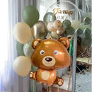 One 34 Inch Cute Bear Forest Theme Party Decoration Balloon