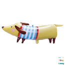 Cartoon Dachshund Decoration Balloon For Animal Pet Dog Theme Birthday Party Decorations Supplies