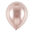 20pcs Rose Gold Lace Up Glitter Balloon Set