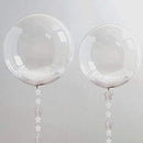 10pcs Bobo Balloons | 20 Inch Helium Style Transparent Bubble Clear Balloons For LED Light Up Balloons | Gifts For Christmas | Wedding