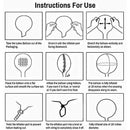 10pcs Bobo Balloons | 20 Inch Helium Style Transparent Bubble Clear Balloons For LED Light Up Balloons | Gifts For Christmas | Wedding