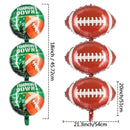 Set| Theme American Soccer Balloons Sports Theme Party Decor Set Teens Birthday Balloon | American Football Supplies American Football Party