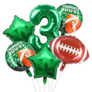 Set| Theme American Soccer Balloons Sports Theme Party Decor Set Teens Birthday Balloon | American Football Supplies American Football Party
