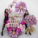 50pcs Metallic Long Balloons | Magic Long Twisting Balloons | Multicolor Shiny Chrome Latex Balloons DIY Balloon Animals Flowers