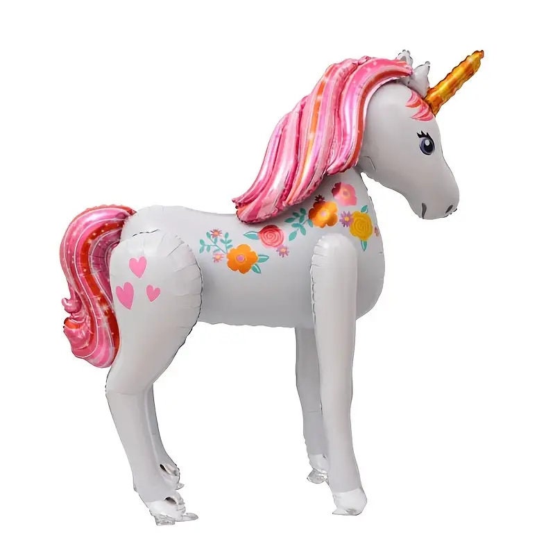 1pc | 3D Super Large Unicorn 46inch | Birthday Decoration Balloon | Holiday Accessory | Birthday Party Supplies | Room Decor