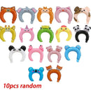 10 Random Hairbands Cute Animal Balloons