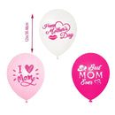 10pcs 12inch Balloon Happy Mother's Day Holiday Party Balloons Decorative Latex Balloons Party Supplies