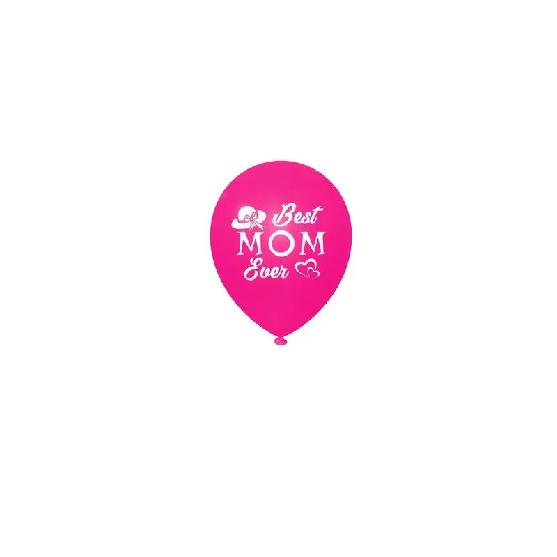 10pcs 12inch Balloon Happy Mother's Day Holiday Party Balloons Decorative Latex Balloons Party Supplies