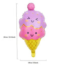 5pcs | Cute Balloon | Summer Party Decoration Balloon | Ice Cream Candy Balloon