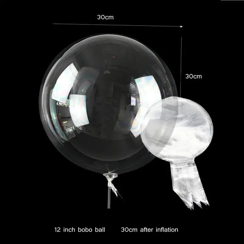 10pcs 12 Inch Clear Balloon