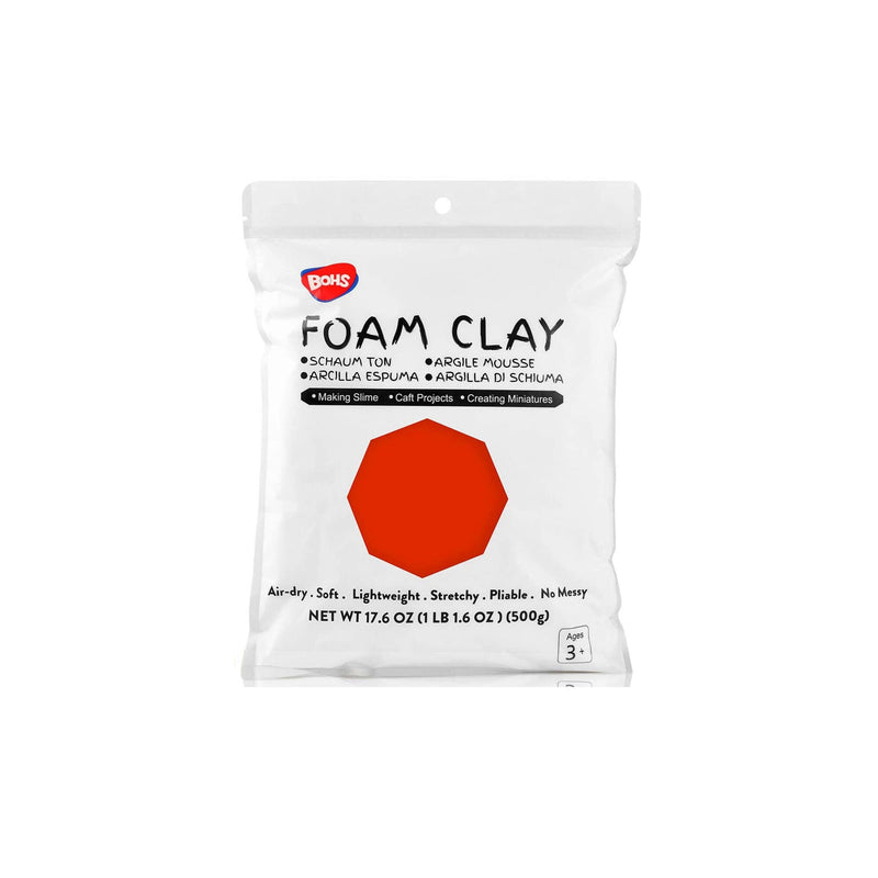 BOHS Black Squishy Slime and Modeling Foam Clay