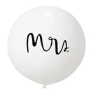 2pcs | White Latex Balloons | Valentine's Day Wedding Party Decorations