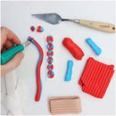 Mont Marte Make n Bake Polymer Clay Signature Titanium White 400g (14.1oz) Block, Bake in Oven, Soft and Smooth, Sculpting