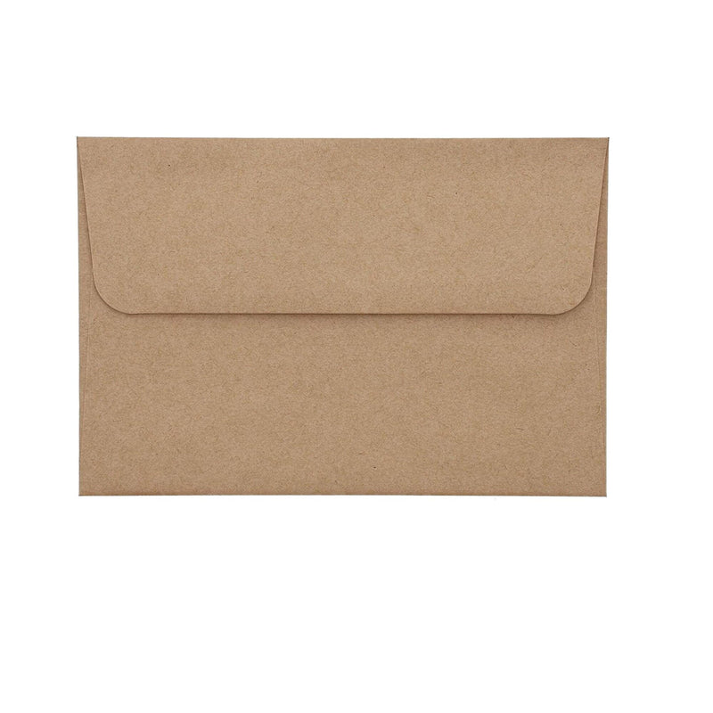 100 Pack Blank Kraft Greeting Cards with Envelopes for Card Making  Invitation  Birthday  Wedding  Thank You  4x6 In