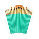 Paint Brushes Set | 20 Pcs Paint Brushes for Acrylic Painting | Oil Watercolor Acrylic Paint Brush