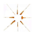 ARTIFY 15 Pieces Paintbrush Set for Acrylic Oil Watercolor Gouache Painting | Includes Pop-Up Carrying Case