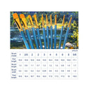 Acrylic Paint Brush Set | 5 Packs / 50 pcs | Nylon Hair Brushes for All Purpose Oil Watercolor Painting