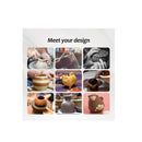 ISSEVE Pottery Clay Sculpting Tools 43Pcs Double Sided Ceramic Clay Carving Tool Set