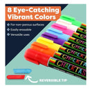 Chalktastic | Liquid Chalk Markers For Kids | Set Of 8 Washable Dry Erase Markers | Pack Of Neon Erasable Whiteboard Markers