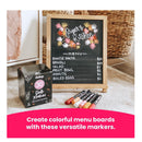 Liquid Chalk Pens | Pastel + Neon Chalk Markers | Erasable Dry Erase Pen For Whiteboards | Pack Of 30 | 6Mm