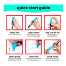 Liquid Chalk Pens | Pastel + Neon Chalk Markers | Erasable Dry Erase Pen For Whiteboards | Pack Of 30 | 6Mm