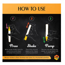 Blami Arts Washable Liquid Chalk Markers | 14 Extra Gold And Silver Ink And Color Pens