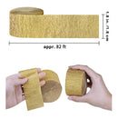 15 Rolls Of 405 Yards | Party Streamers | Crepe Paper Background Decoration | Rainbow Streamers For Photo Booth