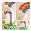 15 Rolls Of 405 Yards | Party Streamers | Crepe Paper Background Decoration | Rainbow Streamers For Photo Booth
