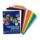 Tru Ray | Construction Paper | 10 Classic Colors | 9" x 12" | 50 Sheets