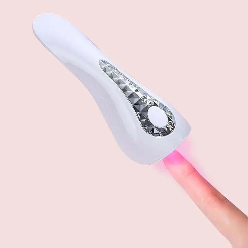 Portable Nail Lamp Cordless Nail Dryer Gel Lamp Light For Gel Nails Poly Nail Rechargeable Lightweight Gel Lamp Equipment