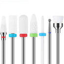 7 Pcs Ceramic Nail Drill Bits Set | Professional Remove Gel Acrylic Fake Nail | Nail Drill Bit Tools