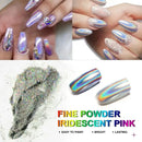 Y2K Nail Powder Laser | Shimmer Gel Polish Flakes For Manicure And Nail Pigment Glitter Dust For Salon Home Nail Art DIY Decor