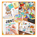 Caliart | Alcohol Markers | 51 Colors Dual Tip, Artist Brush And Chisel Tip