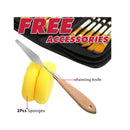 DUGATO Artist Paint Brush Set 15pcs Includes Pop-up Carrying Case with Painting Knife and 2 Sponges
