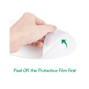 2 Pieces Acrylic Paint Palette with Thumb Hole | Clear Paint Tray 12 x 8 inches Oval | Easy Clean Non-Stick Artist Pallet