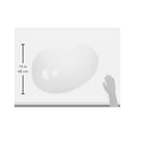 Martin Large Clear French Style Acrylic Painting Palette