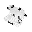 Watercolor Palette Box 24-Well Paint Palette Box Airtight Leak Proof Travel Palette Case