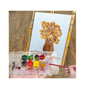 Watercolor Palette Box 24-Well Paint Palette Box Airtight Leak Proof Travel Palette Case