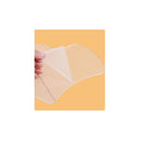 LEVOSTORE Acrylic Paint Palette | Art Palette Clear Oval-Shaped Non-Stick Oil Paint Palette | 11.8 x 7.9 inches
