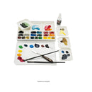 Acryl-A-Miser Artist Airtight Acrylic Palette for Saving Paint | Leak Proof | Multi Purpose | 21 Compartments