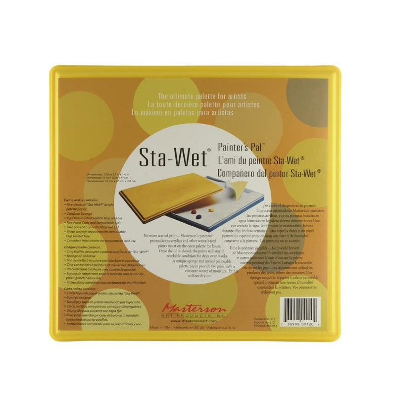 Masterson Sta-Wet Painters Pal Palette no. 912 Sta-Wet Painters Pal