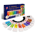 TBC The Best Crafts Acrylic Paint Set | 12 x 0.4 fl.oz/12 ml Tues Acrylic Paint | Rich Colors