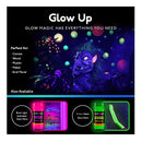 Individual Glow-In-The | Dark Painting | Set Of 8 Phosphorescent Reflective Acrylic Paints