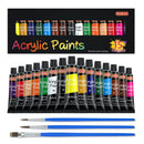 Shuttle Art | Acrylic Paint Set | 15 x 12 Ml Tubes Artist Quality Non | Toxic Rich Pigments