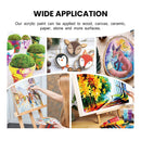 INK LAB | Non-Toxic Acrylic Paint Set | 24 Vibrant Colors | Acrylic Paint That Does Not Fade